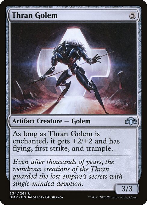 Thran Golem card art
