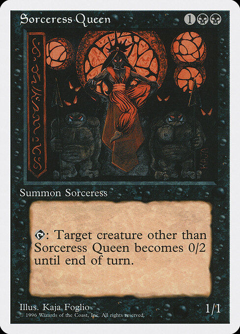Sorceress Queen card art
