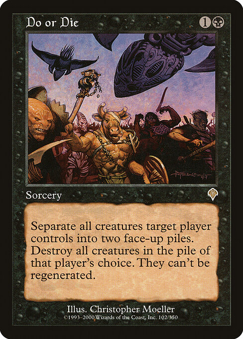 Do or Die card art