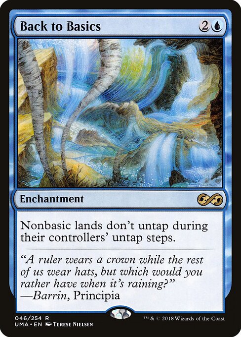 Back to Basics card art