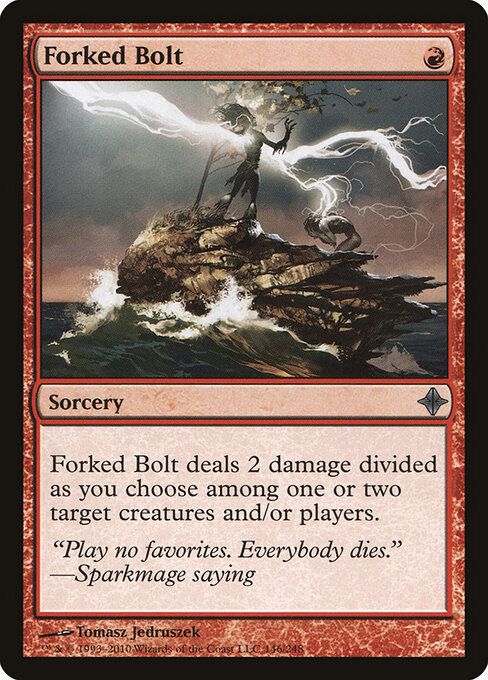 Forked Bolt card art