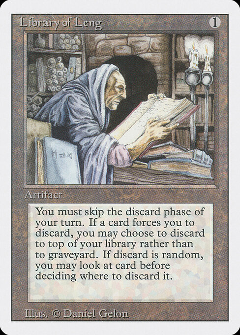 Library of Leng card art