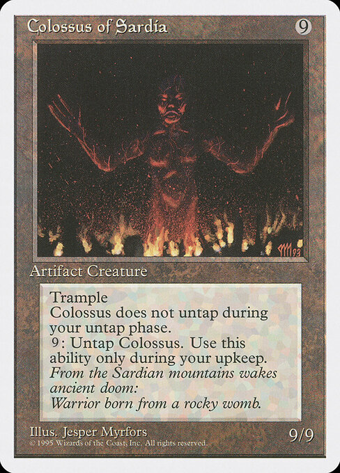 Colossus of Sardia card art