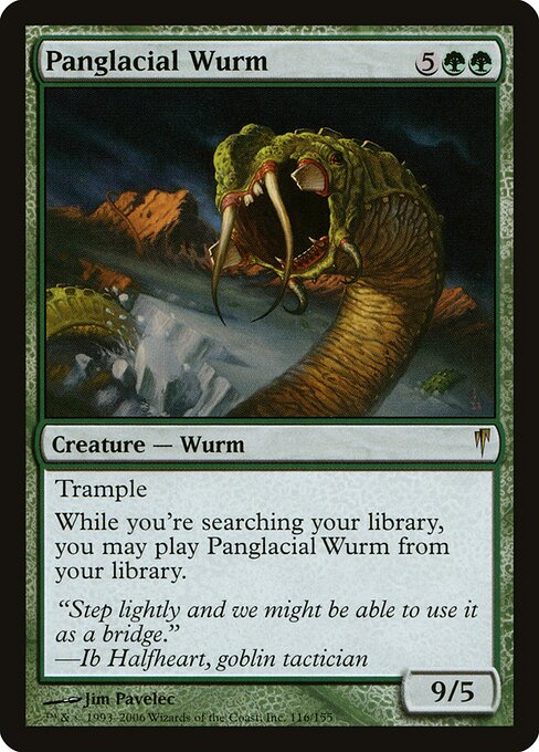 Panglacial Wurm card art
