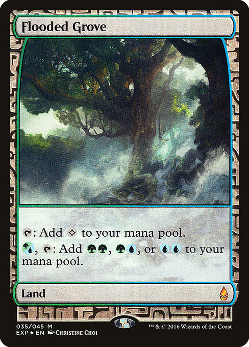 Flooded Grove card art