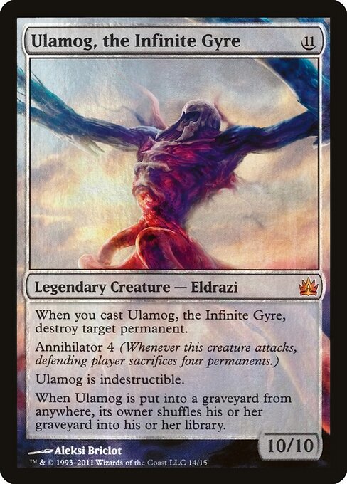 Ulamog, the Infinite Gyre card art
