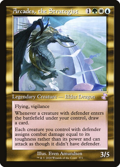 Arcades, the Strategist card art