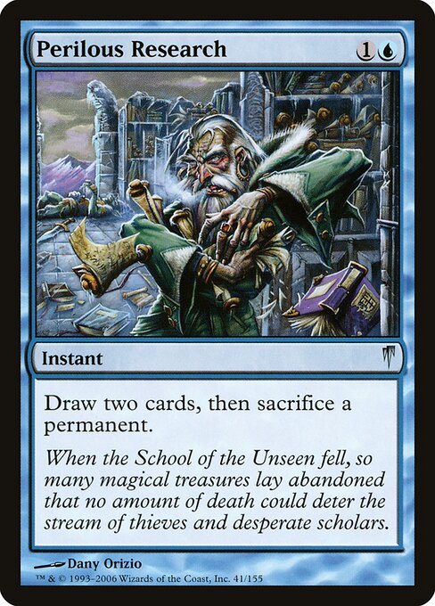Perilous Research card art