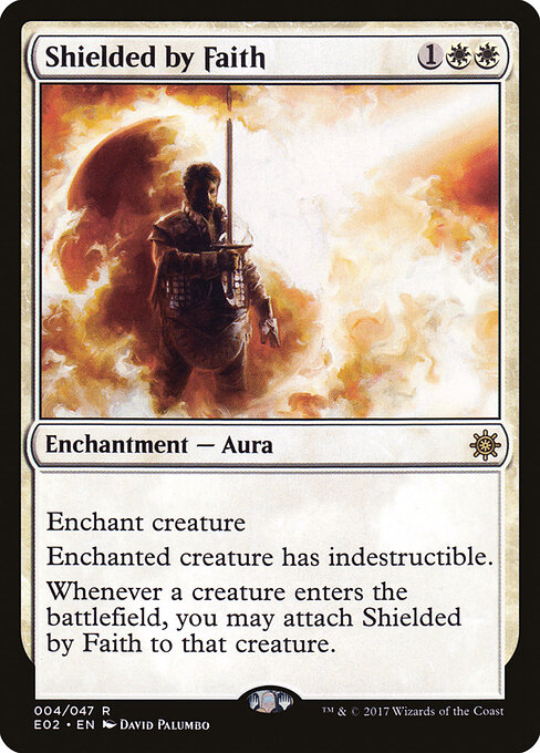 Shielded by Faith card art
