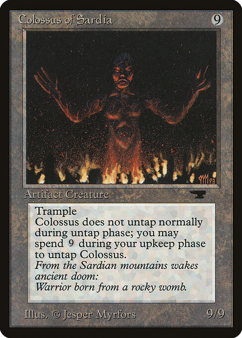 Colossus of Sardia card art