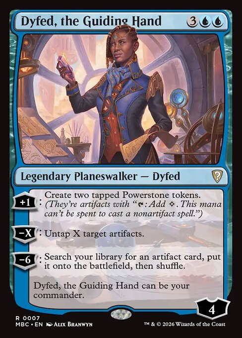 Dyfed, the Guiding Hand card art