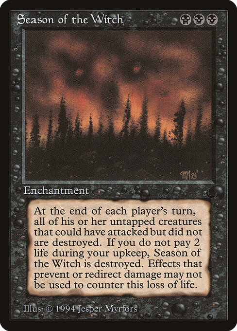 Season of the Witch card art