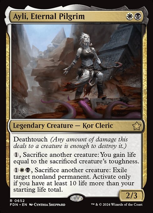 Ayli, Eternal Pilgrim card art