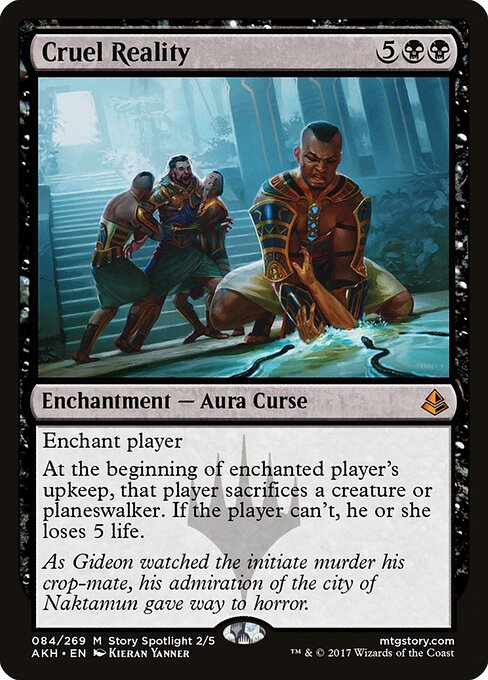 Cruel Reality card art
