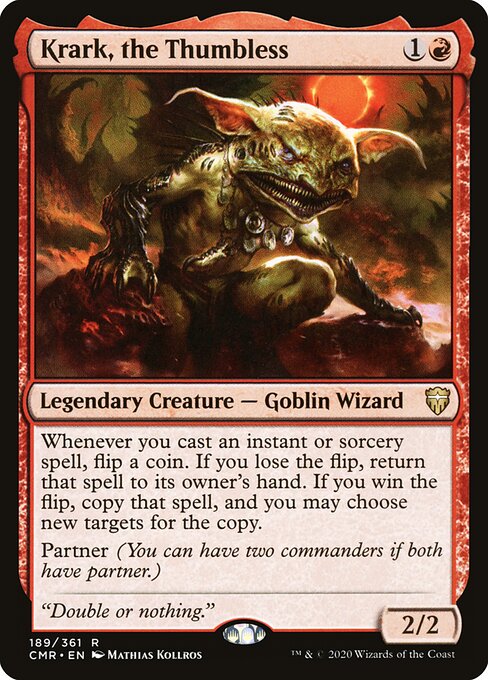 Krark, the Thumbless card art