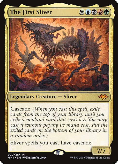 The First Sliver card art