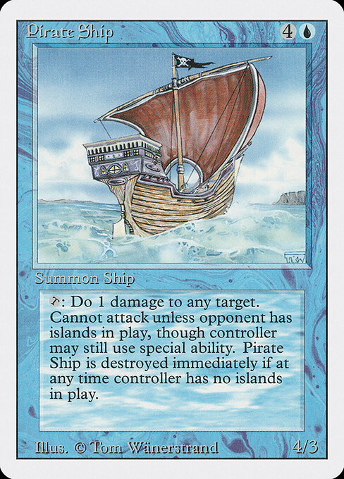 Pirate Ship card art