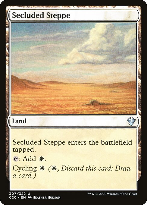 Secluded Steppe card art