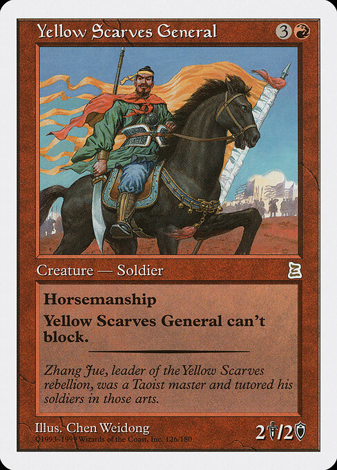 Yellow Scarves General card art