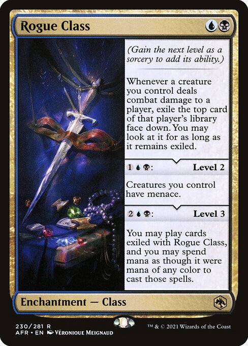 Rogue Class card art