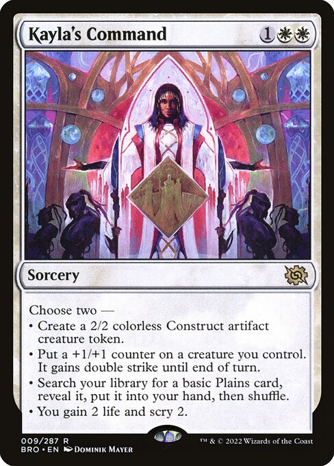 Kayla's Command card art