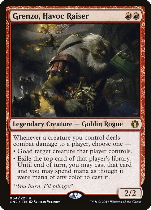 Grenzo, Havoc Raiser card art