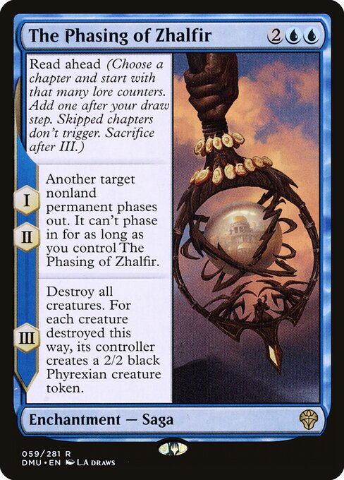 The Phasing of Zhalfir card art