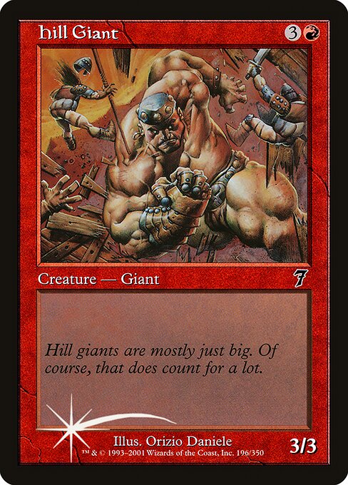 Hill Giant card art