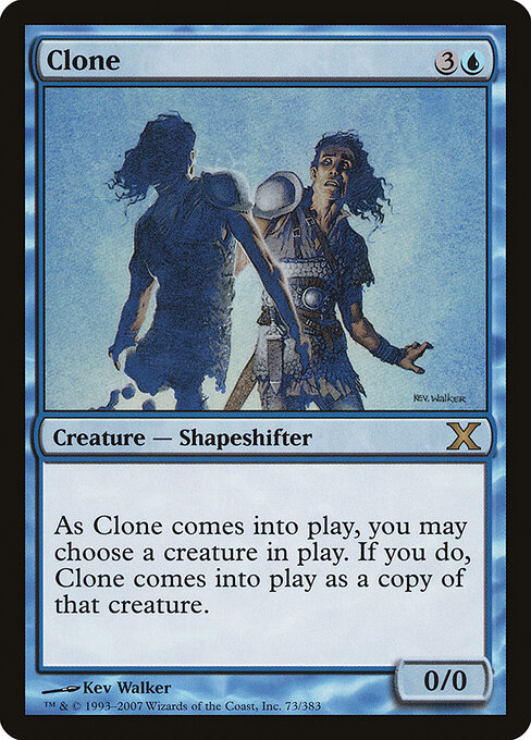 Clone card art