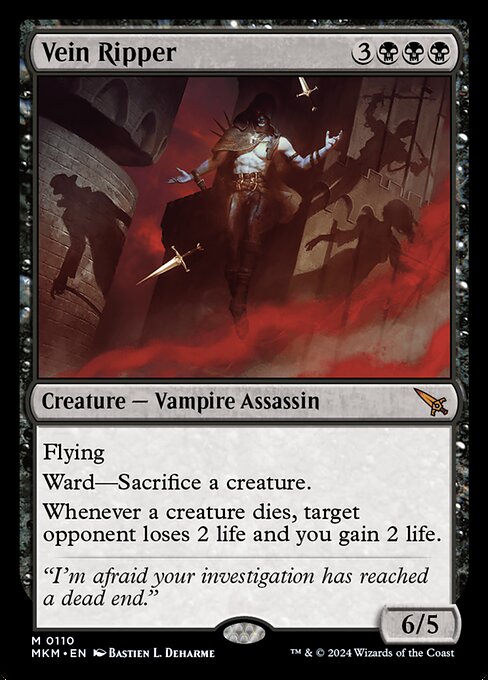 Vein Ripper card art