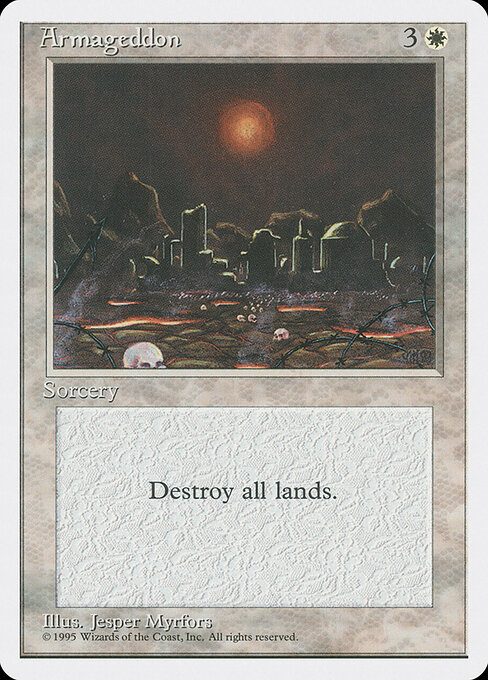 Armageddon card art