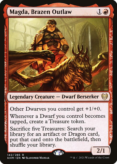 Magda, Brazen Outlaw card art