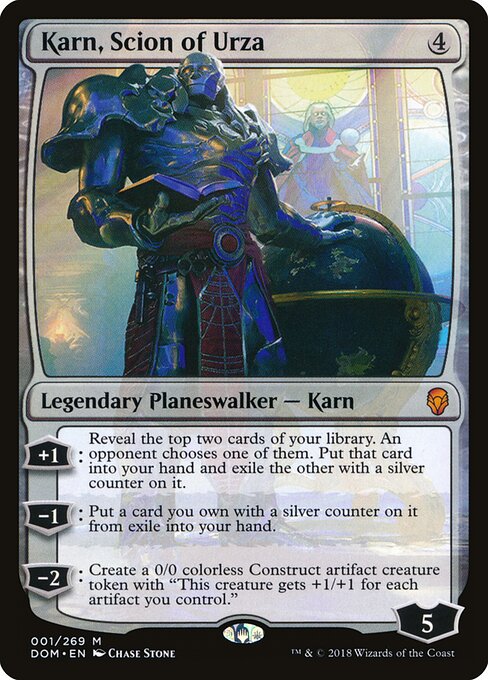 Karn, Scion of Urza card art