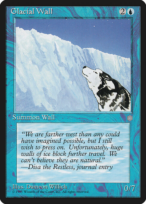 Glacial Wall card art