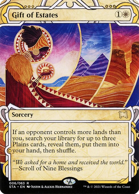 Gift of Estates card art