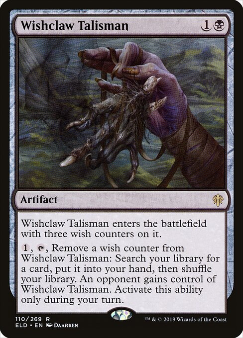Wishclaw Talisman card art