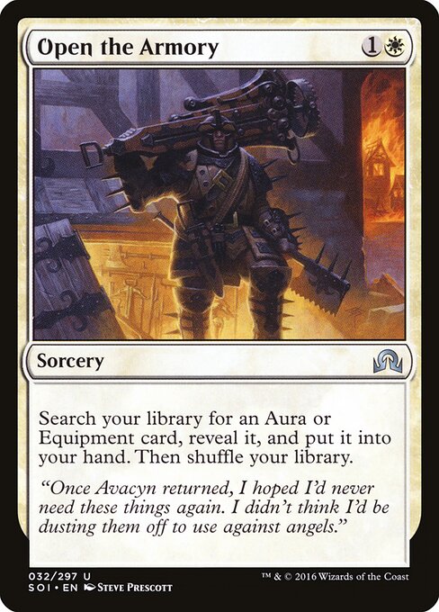 Open the Armory card art