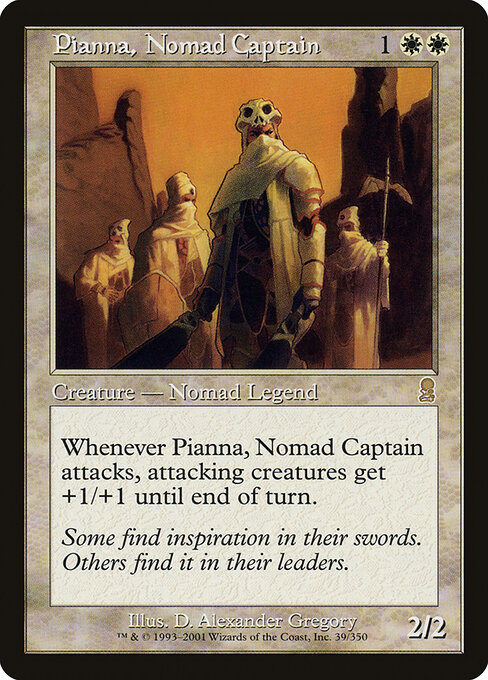 Pianna, Nomad Captain card art