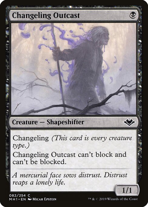 Changeling Outcast card art
