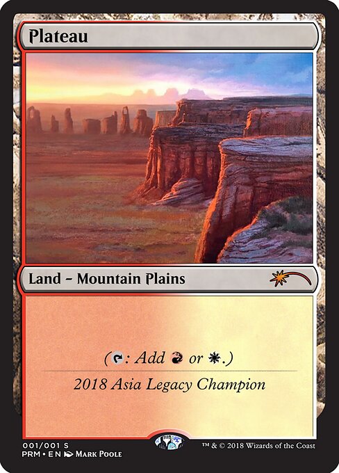 Plateau (CE) card art