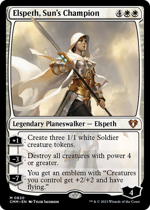 Elspeth, Sun's Champion card art