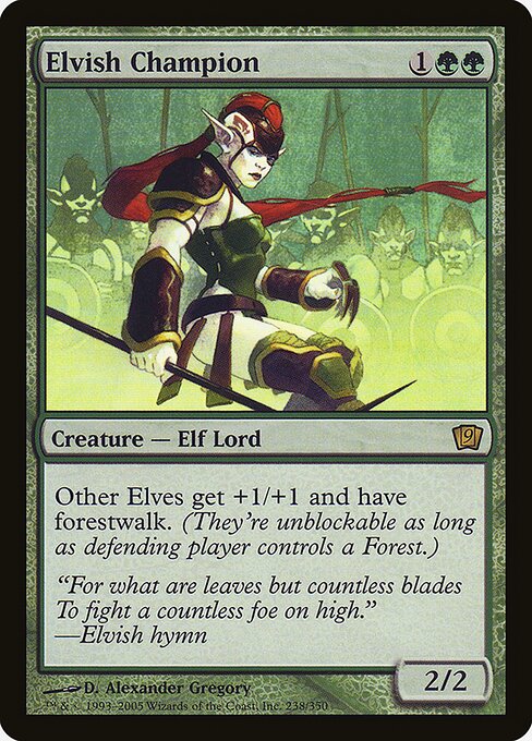 Elvish Champion card art