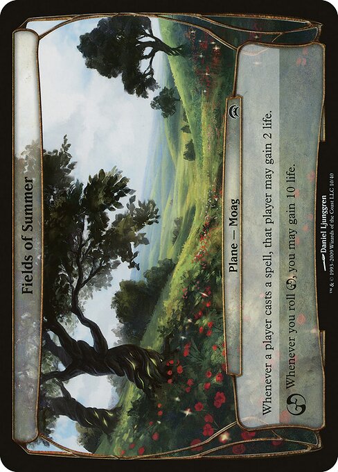 Fields of Summer (Planechase) card art