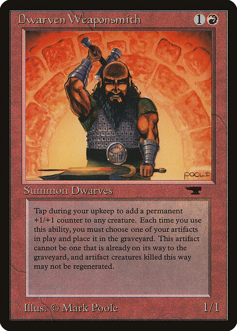 Dwarven Weaponsmith card art