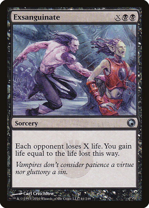 Exsanguinate card art