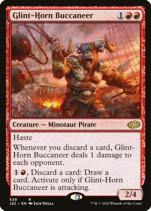 Glint-Horn Buccaneer card art