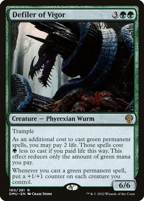 Defiler of Vigor card art