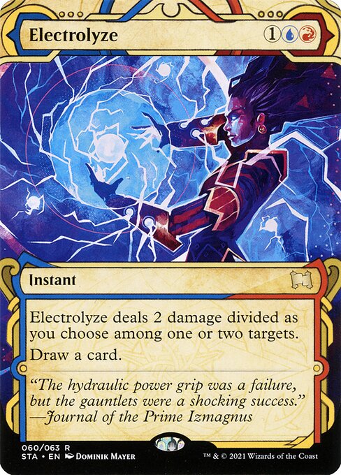 Electrolyze card art