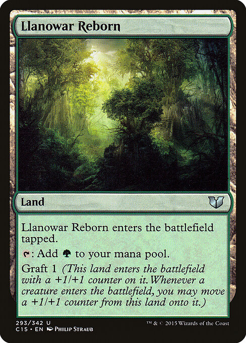 Llanowar Reborn card art