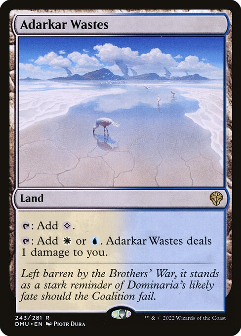 Adarkar Wastes (Arena League) card art